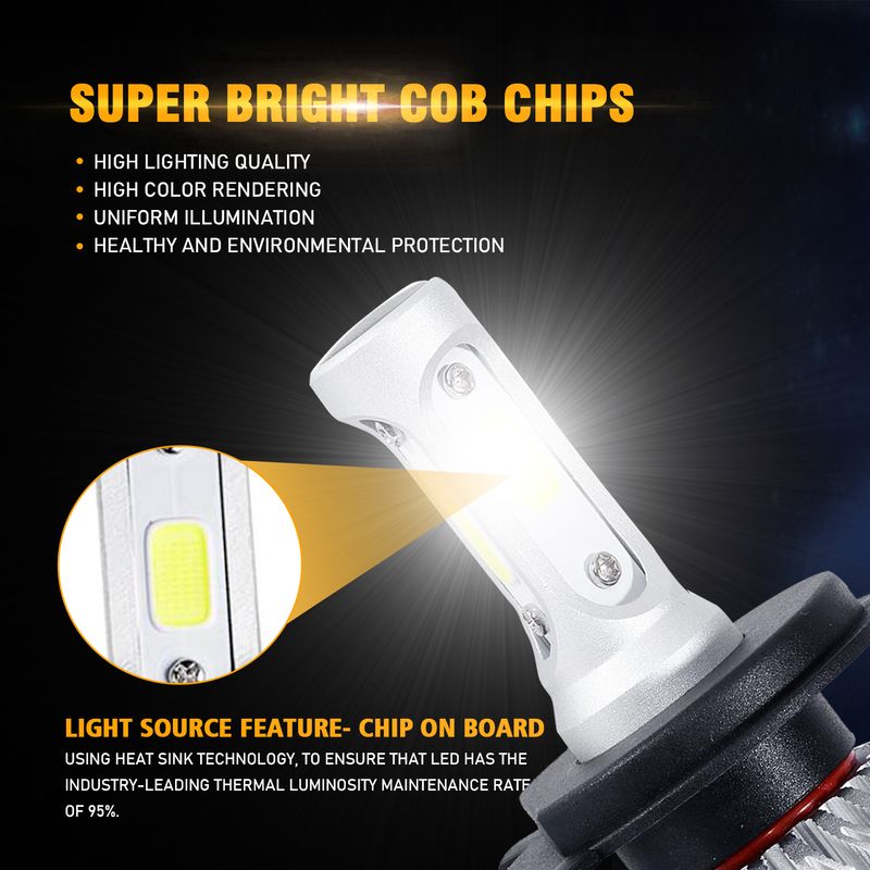 LUCES-LED-AUXBEAM-H4-65000K-8000LM