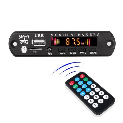 Panel Audio Digital Bluetooth Radio Fm Mp3 Equipo Sonido Autoradio