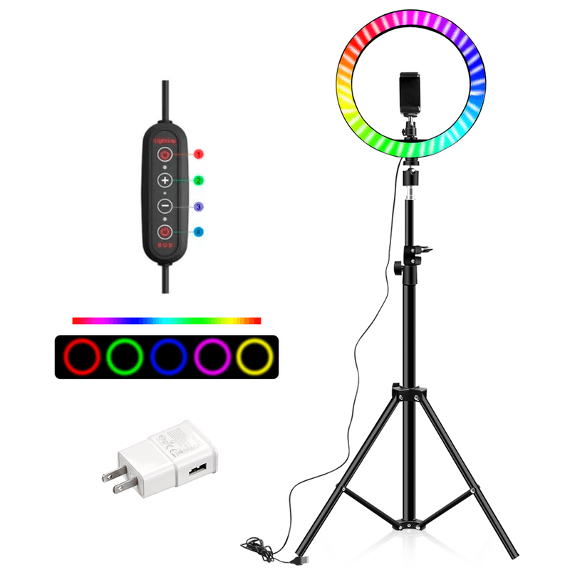 Aro-De-Luz-Rgb-30cm-para-TikTok-Redes-Tripode-210cm-Cargador