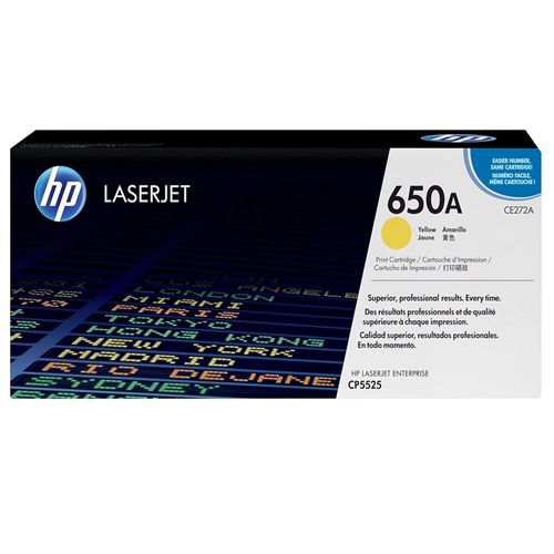 Toner Hp Ce272A (650A) L.J. Cp5525 Yellow