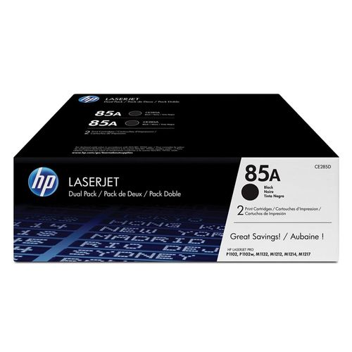 Toner Hp Ce285Ad (85AD) (Pack 2 Ce285A)