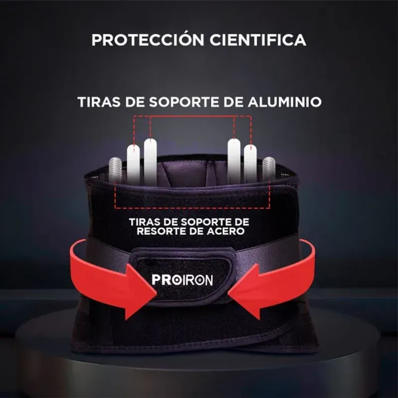 Cinturon-de-soporte-lumbar-PROIRON-en-talla-L