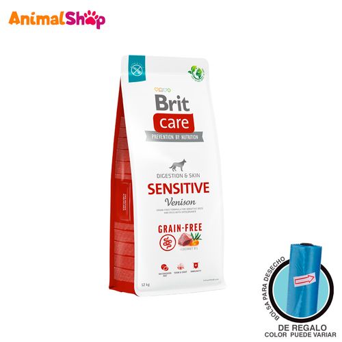 Alimento Perro Brit Care Sensitive Grain Free Venison 12Kg