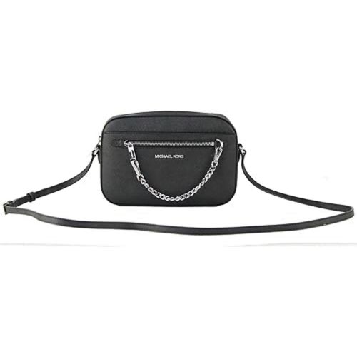 Cartera Crossbody Michael Kors Jet Set Chain - Negro