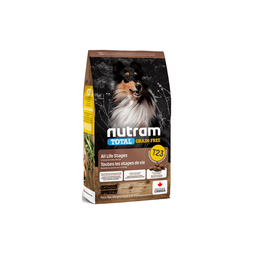 Comida Perro Nutram T23 Grain Free Pollo y Pavo 11.4kg