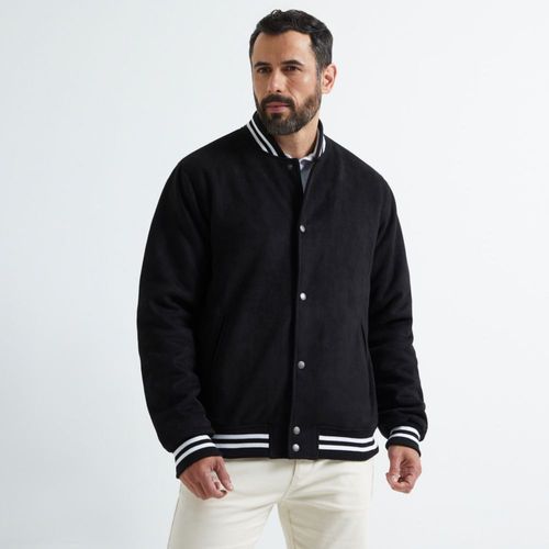 Casaca Madison Bomber Suede Hombre