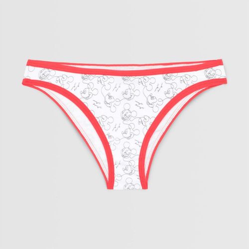 Calzones Disney Mujer Bikini Thread Blanco