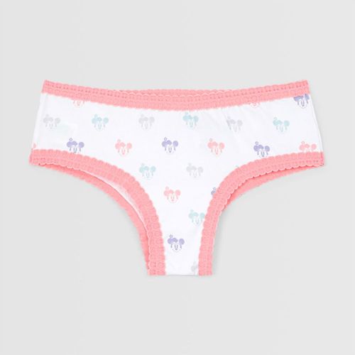 Calzón Cheeky Disney Mujer Blanco Pastel Minnie