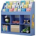 Librero-Jueguetero-Infantil-Melman-Azul-Muebles-Bonno