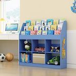 Librero-Jueguetero-Infantil-Melman-Azul-Muebles-Bonno
