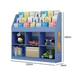 Librero-Jueguetero-Infantil-Melman-Azul-Muebles-Bonno