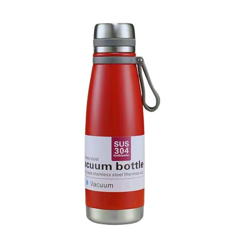 Termo Tomatodo de Acero Inoxidable con Filtro Para Té de 800 Ml Color Rojo