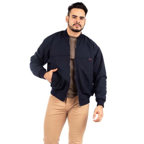 Casaca Kaeroshy Cuello Tejido hombre Azul Talla XXL