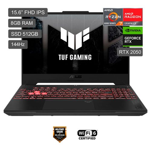 Laptop ASUS TUF Gaming A15 FA507RF-HN001W 15.6" R7 8GB 512GB SSD RTX2050