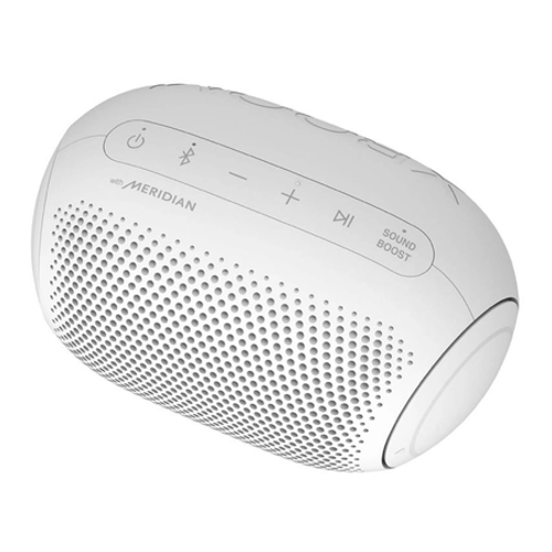 LG Parlante Portátil Bluetooth XBOOM GO Meridian PL2W– Blanco