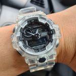 Reloj-G-Shock-Resina-Gris-Transparente-con-Negro-GA-700SKE-G-SK-9