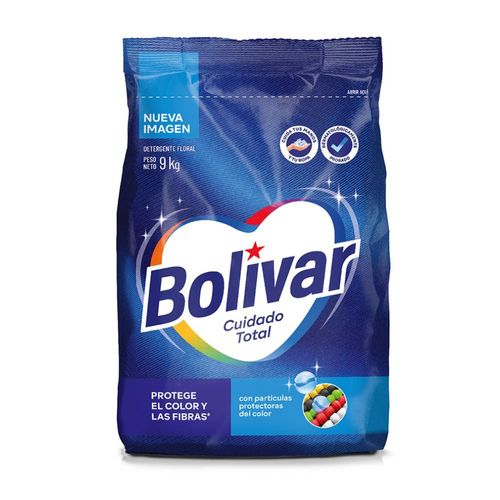 Detergente Bolivar Active Care Floral 9kg