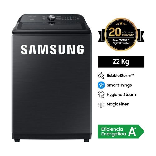 Lavadora Bublestorm Samsung Wa22a8377gv/pe 22k