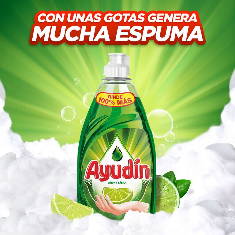 Lavavajillas-Liquido-Ayudin-Limon-26L