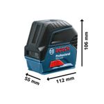 Nivelador-Laser-Combinado-Bosch-GCL-2-15-Rojo---Maletin