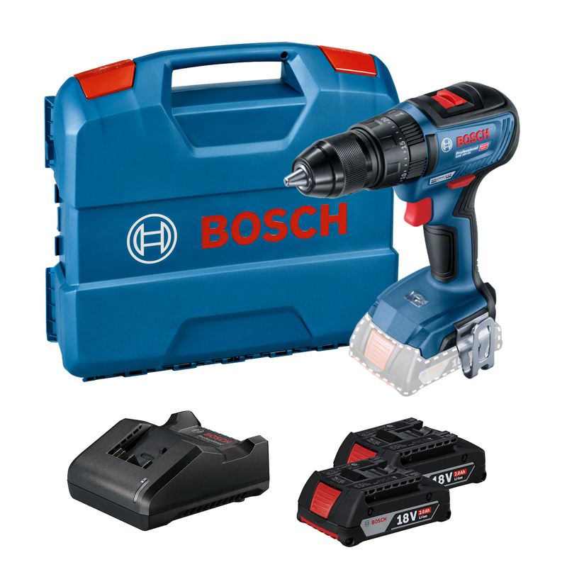 Taladro-Percutor-Inalambrico-Bosch-18V-GSB-18V-50-Brushless---Maleta---2Baterias-x-20-Ah---Cargador