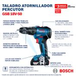 Taladro-Percutor-Inalambrico-Bosch-18V-GSB-18V-50-Brushless---Maleta---2Baterias-x-20-Ah---Cargador