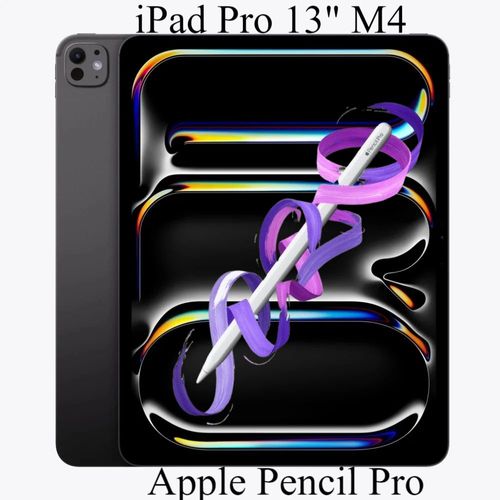 IPAD PRO 13" M4 256GB WIFI - SPACE BLACK + APPLE PENCIL PRO