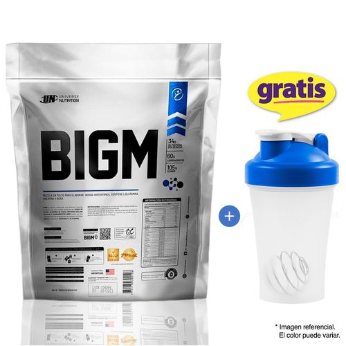 BIGM 3KG GANADOR DE MASA UN VAINILLA + REGALO