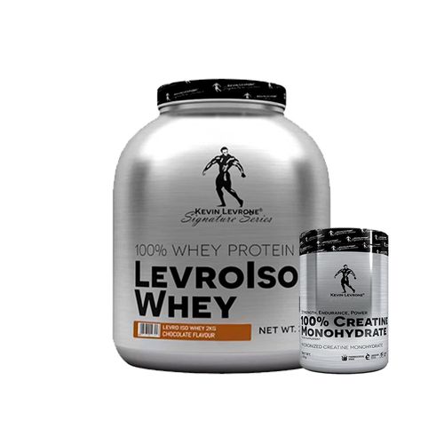 Pack Kevin Levrone Levroiso Whey 2kg Chocolate + Creatina 500gr