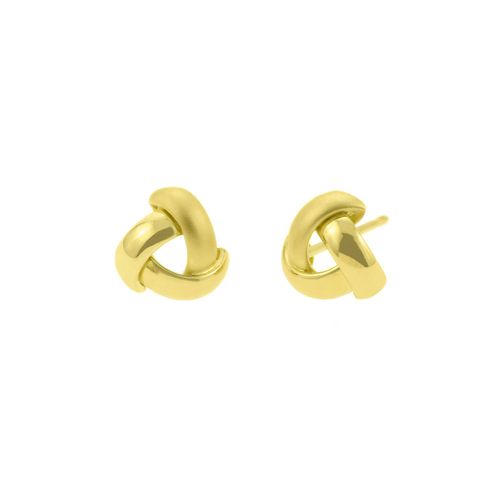 Aretes Nido Brillante Oro 18K