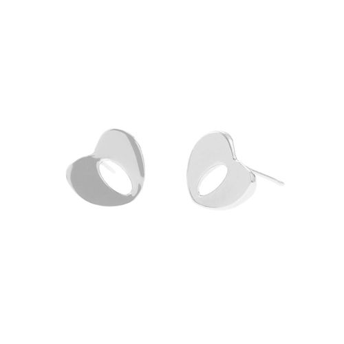 Aretes Corazon de Plata 925