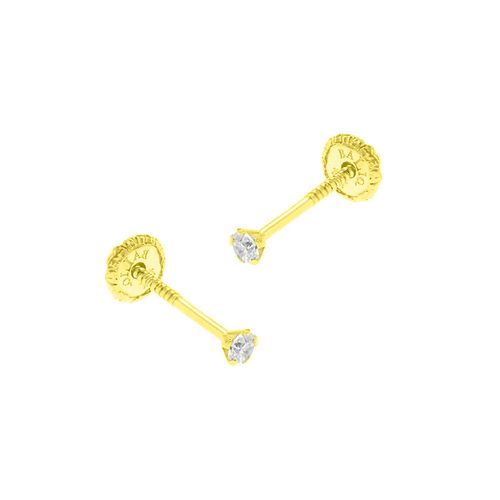 Aretes Luminoso Oro 18k