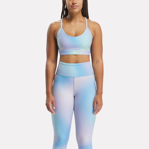 Top Deportivo Reebok Para Mujer 100075362 Lux Strappy Bra Aop