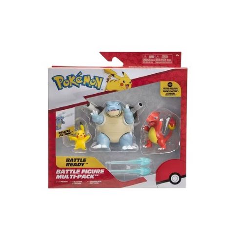 Pokemon Jazwares Blastoise Charmeleon Pikachu