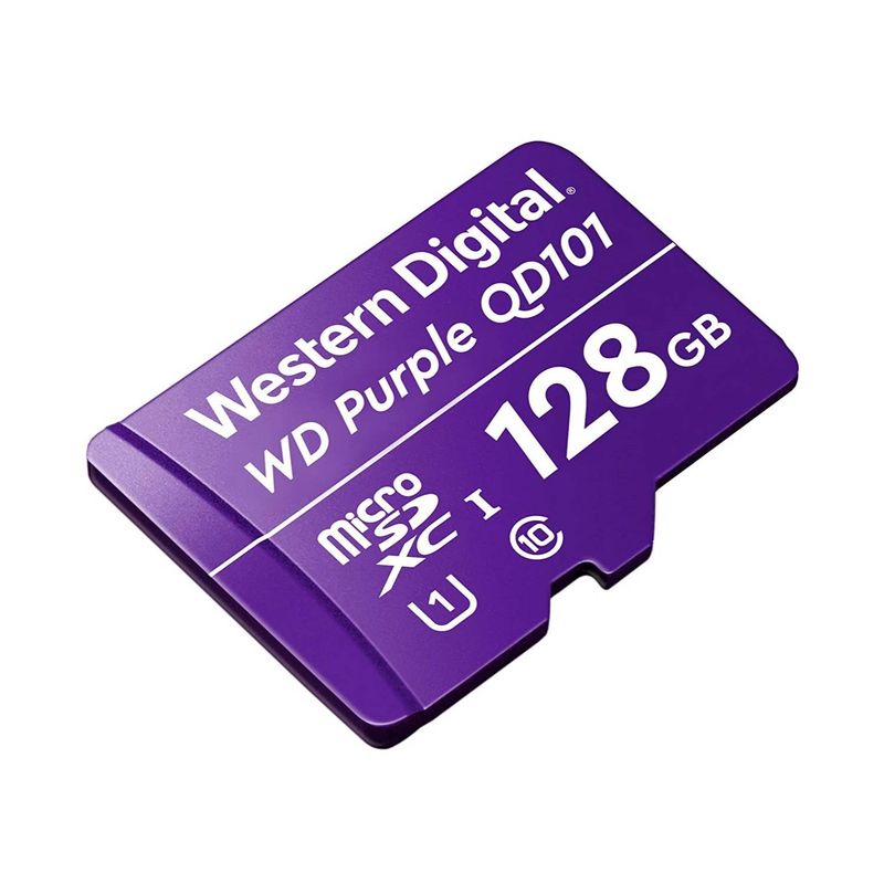 Memoria-micro-SD-128GB-WD-purpura-class-10-SC-QD101-para-Camaras-de-videovigilancia