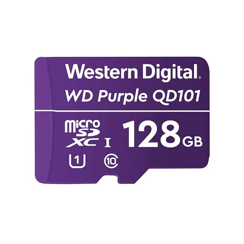 Memoria-micro-SD-128GB-WD-purpura-class-10-SC-QD101-para-Camaras-de-videovigilancia