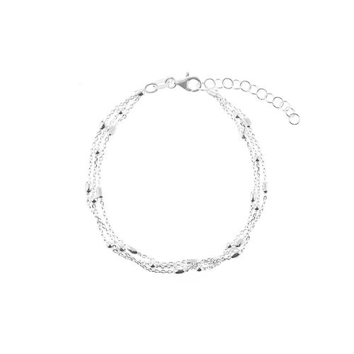 Pulsera de Plata 925 con Bolitas