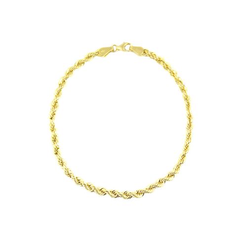 Pulsera Cordon Brillante Oro 18k