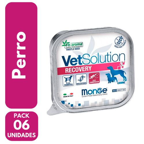 Comida Para Perro Monge Recovery Caninos 150Gr X6