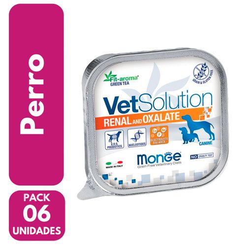 Comida Para Perro Monge Renal Caninos 150Gr X6