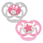 Set-2-unids-Chupones-Advantage-que-brilla-de-6-a-18m---Rosa-Gris-Estrella