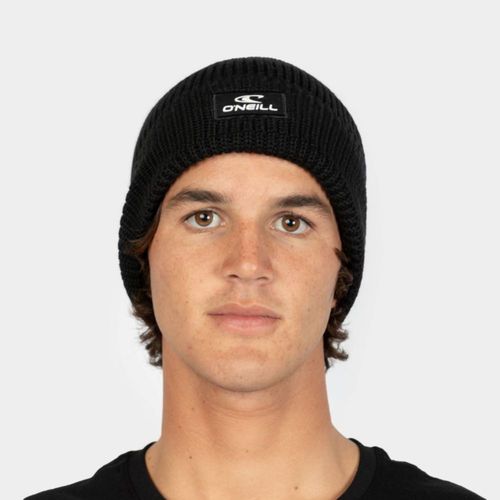 Beanie Oneill Hombre Negro Logo