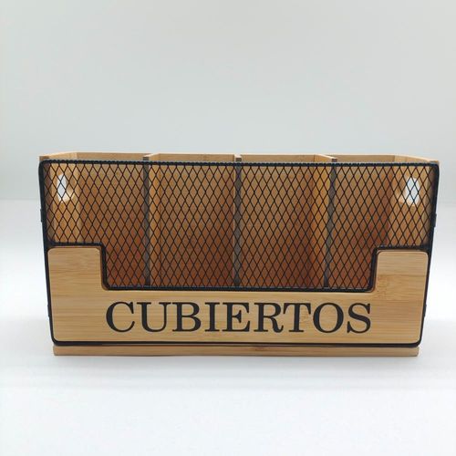 Porta Cubiertos Bamboo