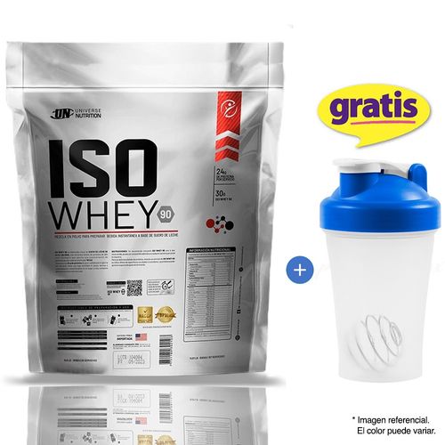 Proteína Universe Nutrition Iso Whey 90 3kg Cookies + Shaker