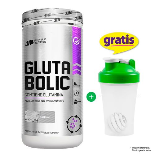 Glutabolic 1kg - Glutamina UN + Obsequio