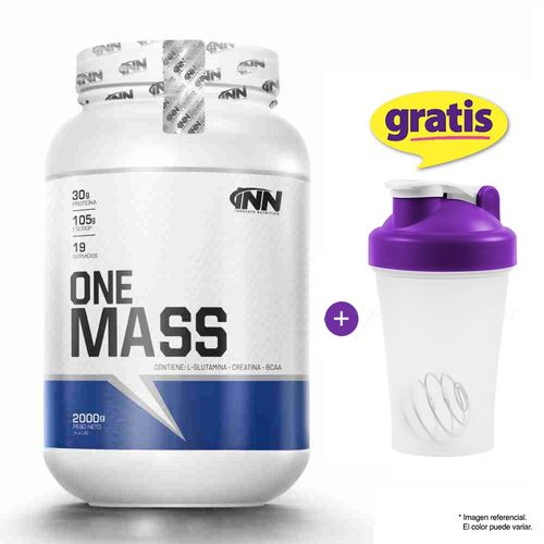 Proteína Suero de Leche INN One Mass 2 kg Chocolate + Shaker