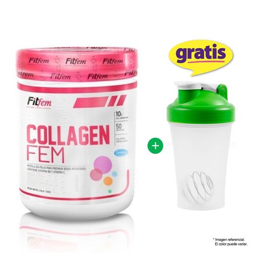 COLÁGENO COLLAGEN FEM 500 GRAMOS NARANJA