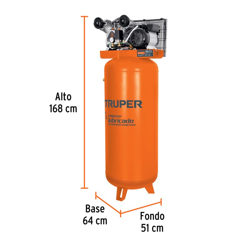 Compresora-de-Banda-240-Litros-Truper