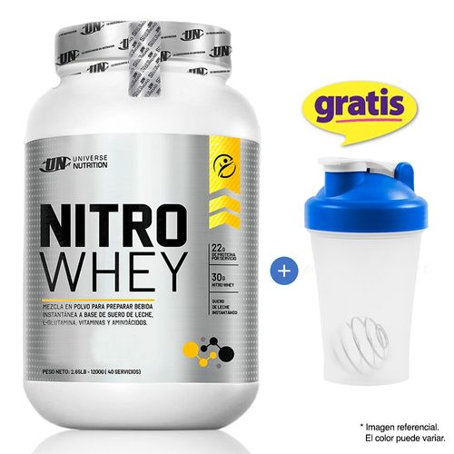 Nitro whey 1.1kg proteína un Cookies + Tomatodo