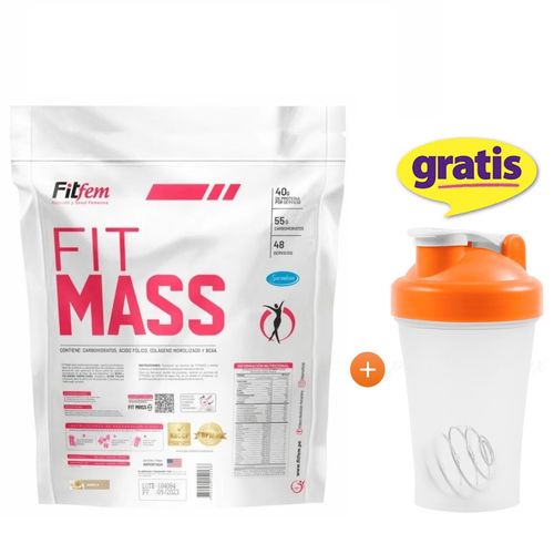 Proteína Fit mass 5kg Chocolate + Shaker